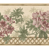 Floral Wallpaper Border 83B57401