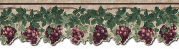 Grape Wallpaper Border SP74462DC