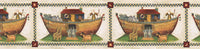 Noa's ark Animals Wallpape Border AFR7113