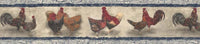 Birds Rooster Hen Wallpaper Border SP76454